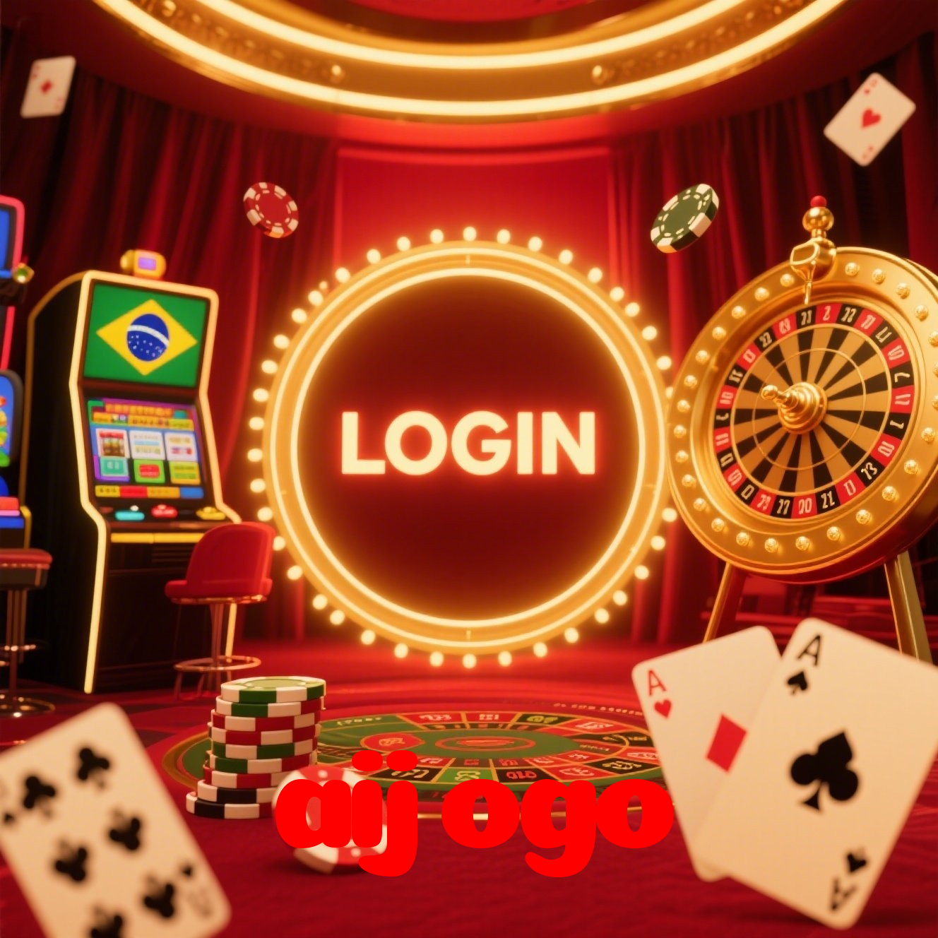 aijogo：Ganhe com poker, blackjack e apostas em futebol no cassino online!
